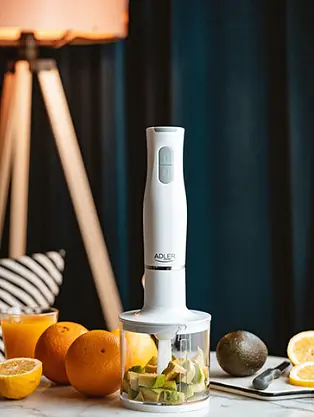 Погружной блендер , миксер, чоппер 3 в 1 Adler AD 4620 - набор - фото 7