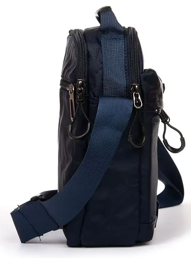 Чоловіча сумка-планшет синій Lanpad sum0028749 - фото 4