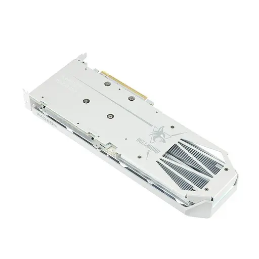 Видеокарта PowerColor AMD Radeon RX 9060 XT 16GB Hellhound Spectral White (RX9060XT 16G-L/OC/WHITE) (GDDR6, 128 bit, PCI-E v5.0 x16) - фото 6