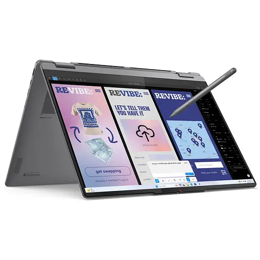Ноутбук Lenovo Yoga 7 2-in-1 16ILL10 Ultra 7 258V la 48GHz, сенсорний, 32GB LPDDR5x, 1TB, Arc, Windows 11 Pro - фото 3