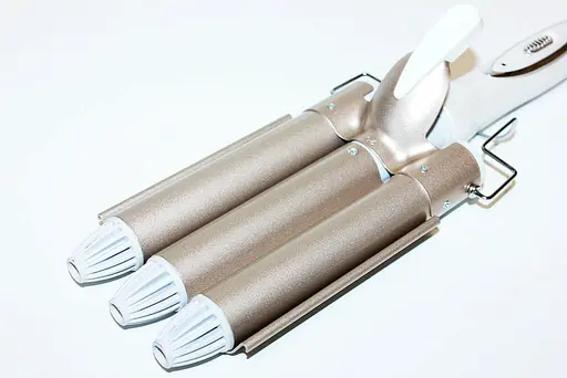 Потрійна плойка (щипці для волосся) керамічне покриття Gemei GM 1988 - фото 8