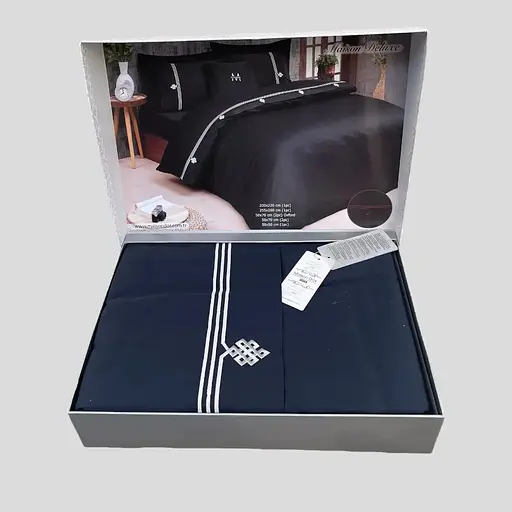 Постільна білизна Antracite Сатин Преміум Maison D'or pbe0051929 - фото 1