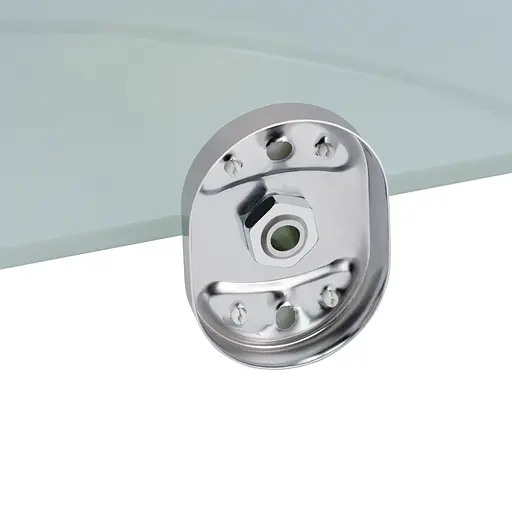 Полка для ванной комнаты угловая Kroner KRM Elbe - ACG2921-1 CV022897, Хром - фото 5