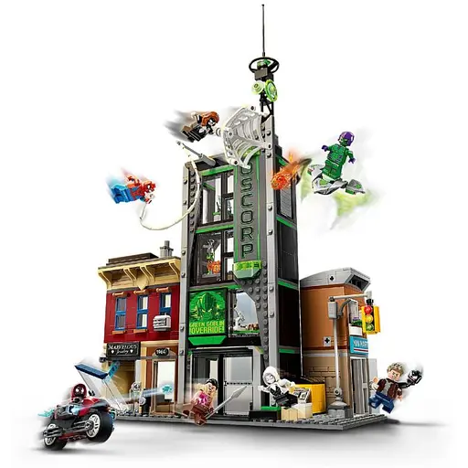 Конструктор LEGO Marvel Super Heroes Людина-павук проти Оскорпа 808 деталей (76324) - фото 3