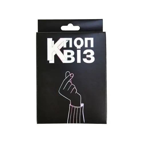 Карткова гра-вікторина "К-поп Квіз" 30493 Strateg на укр.мові, в коробці (4823113869052) - фото 1