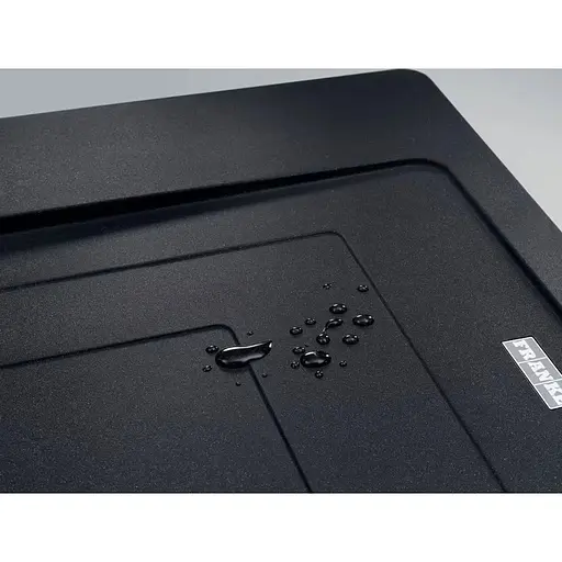 Кухонна мийка Franke Franke Urban, фраграніт, прямокутник, з крилом, 620х500х220мм, чаша - 1, врізна, оборотна, UBG 611-62, чорний матовий - фото 2