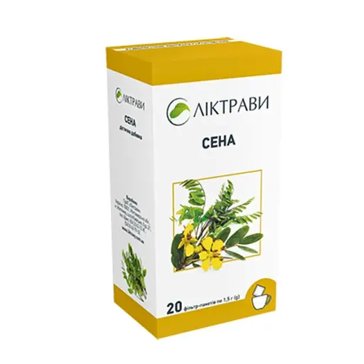 Сена дієтична добавка 1.5 г 20 шт.  - фото 1