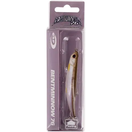Воблер OSP Bent Minnow 76 F 76 мм 4.3 г GHF92 jpn, 0.0-0.5 м - фото 4