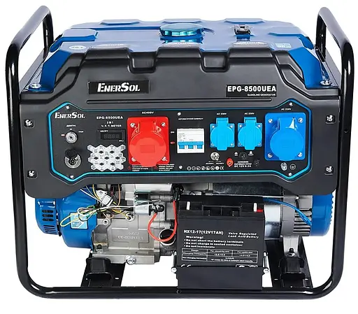 Генератор бензиновий EnerSol 8/8.5 кВт EPG-8500UEA - фото 1