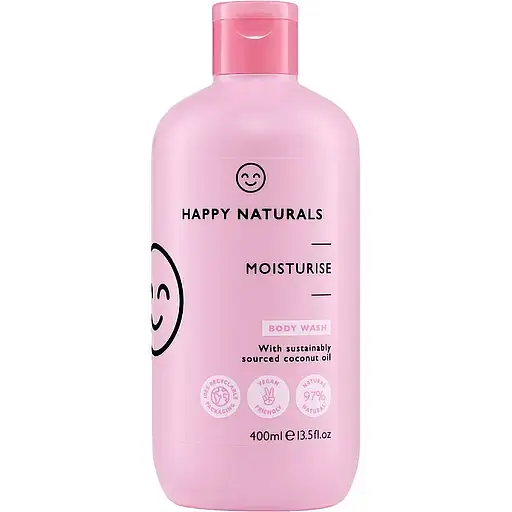 Гель для душа Happy Naturals Moisturising, 400 мл - фото 1