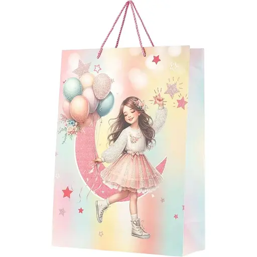 Пакет подарунковий HY706-3-1 Різнокольоровий - фото 1