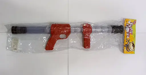 Рушниця пінг-понг 1054 Play Smart, в кульку, 53см (6978784240070) Червоний - фото 2