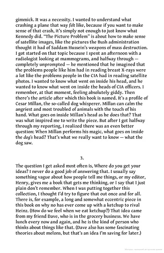 What the Dog Saw. And Other Adventures - фото 5