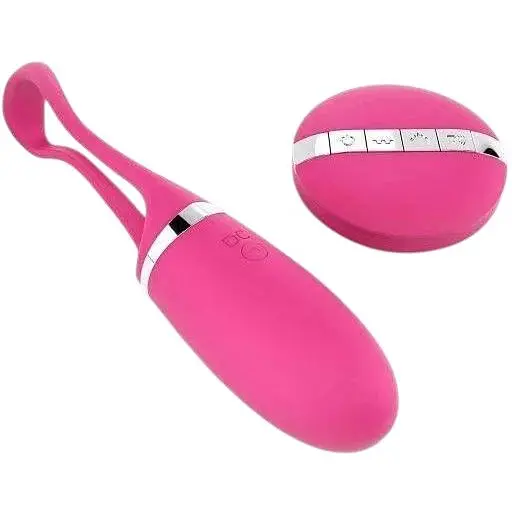 Віброяйце Dorcel Secret Delight Magenta з пультом ДК з турборежимом та голосовим керуванням