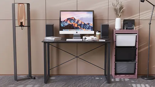 Комп'ютерний стіл Дейв 75x120x60 чорний ДСП Сосна Кембра 16мм FRD-101977 - фото 4