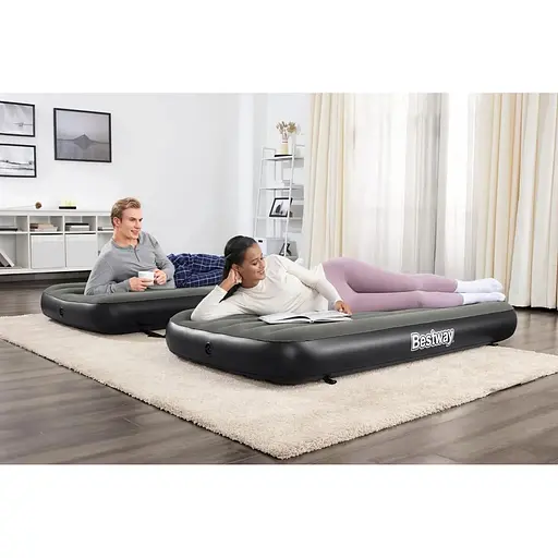 Надувная кровать 3в1 Bestway BW 67922 188 x 99 x 25/51 см (односпальная/двуспальная) - фото 3
