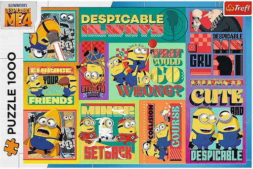 Пазл Грю і Міньйони: Під прикриттям - 1000 елементів Trefl 10820 - фото 3