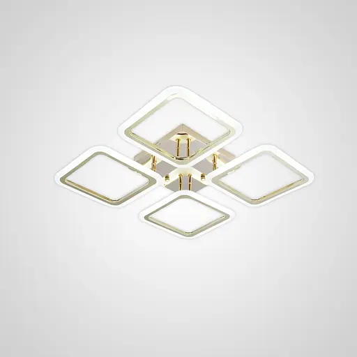 Люстра светодиодная акриловая Valeso V K39205-4 GD - фото 4