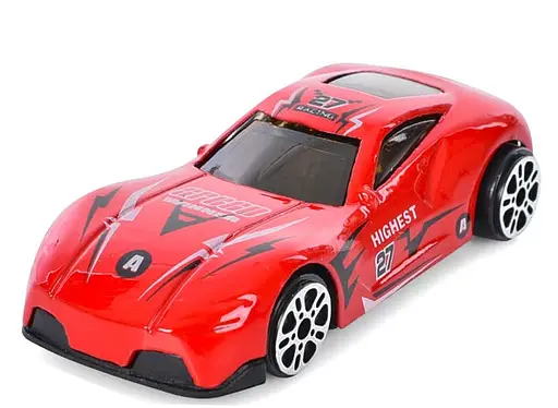 Машина, 6,5 см, металл (В ассортименте)