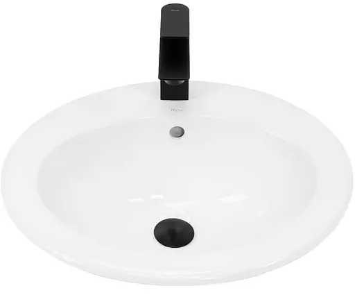 Умивальник Rea Dalia white врізний white REA-U4122, Білий - фото 3