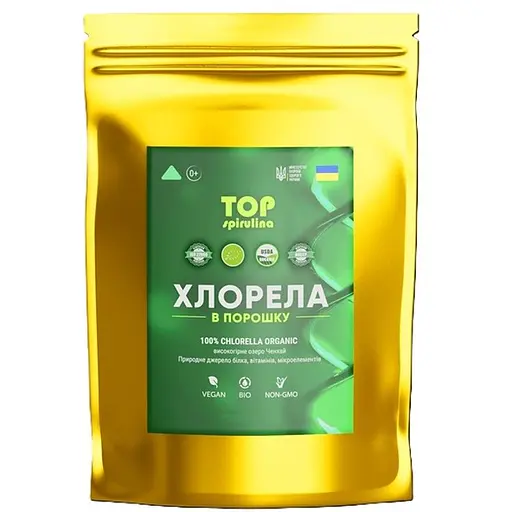 Хлорела TOP Spirulina 100 г 20 порцій