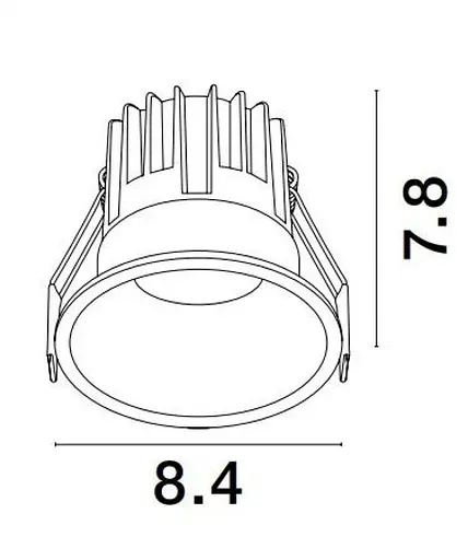 Світильник точковий LUELA Nova Luce 9580625 - фото 2