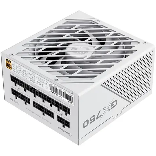 Блок живлення GameMax 750W White GX-750 PRO WH 80+ Gold (ATX3.0 PCIe5.0) (GX-750 PRO WH (ATX3.0 PCIe5.0)) - фото 3