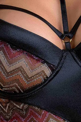 Комплект Casmir Lagerta S/M (чорний) - фото 13