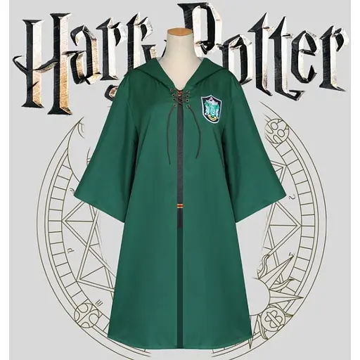 Мантія для квідичу Слизерин з емблемою Гаррі Поттер Harry Potter Slytherin HP 6.110.733 - фото 1
