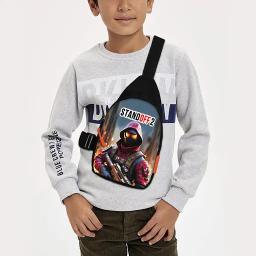 Сумка через плече дитяча Standoff 2 29х17 см сумка слінг для хлопчика (02015)