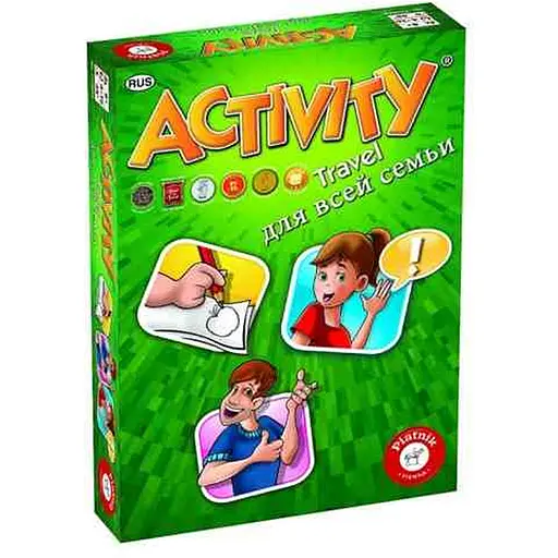 Настільна гра Piatnik Актівіті дорожнє для всієї родини (Activity Travel) (PT-793295) - фото 1