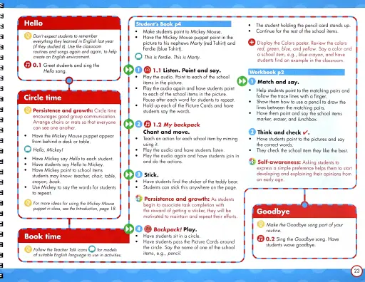 My Disney Stars and Friends. Level 2. Teacher's Book and eBook with Digital Resources - фото 6