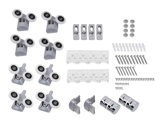 Набор Lidz Душевая кабина Latwa SC90x90.SAT.MID.FR полукруглая, стекло Frost 4 мм + Душевой поддон Kapielka ST90x90x26, с панелью - фото 7