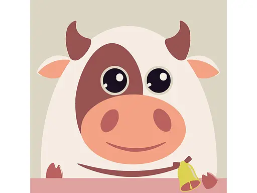 Набор для росписи по номерам Пастушка, Strateg, 20x20 см, HH7066