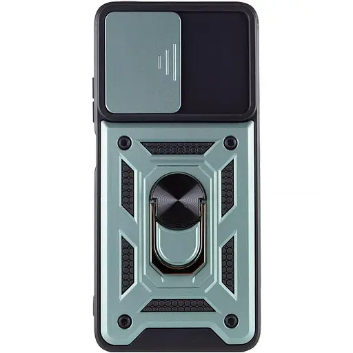 Чехол Ummi Camshield Serge Ring для Samsung Galaxy A36 5G Зеленый - фото 3