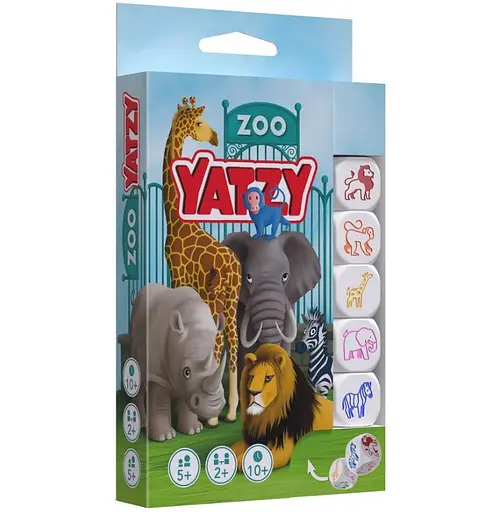 Настільна гра Smart Games Яцзи. Зоопарк Zoo Yatzy (YTZ 002)