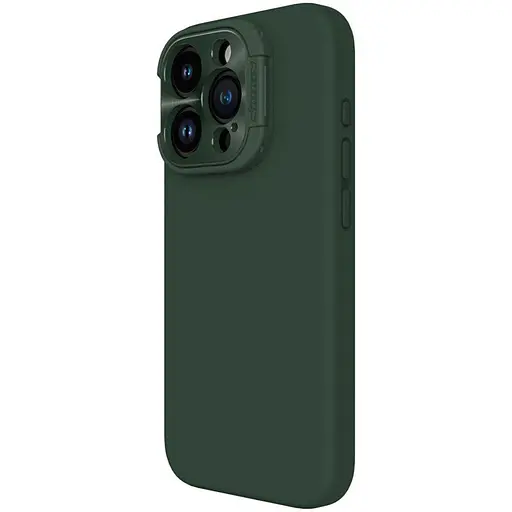 Чохол Silicone Nillkin LensWing Magnetic для Apple iPhone 15 Pro 6.1 Зелений/Green - фото 2