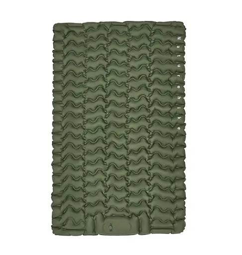 Матрац двомісний Naturehike CNK2550WS019 (65 мм) з мішком для надування Зелений