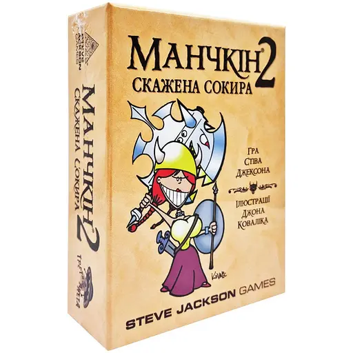 Настільна гра Третя Планета Манчкін Скажена сокира 10504 доповнення - фото 1