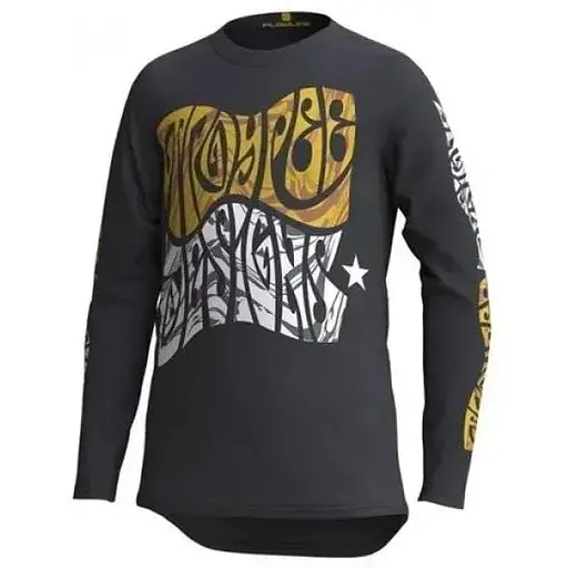 Велоджерси Troy Lee Designs Young Flowline LS Jersey Tripper Black L (1106-365952014)