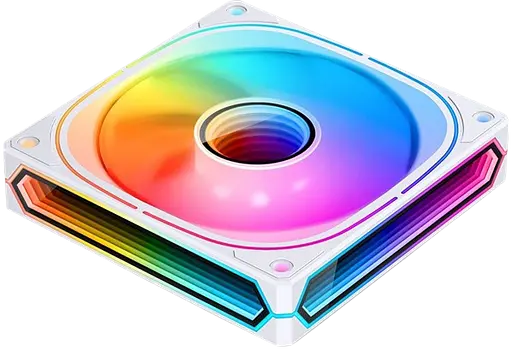 Вентилятор JONSBO FR-505WR Reverse ARGB White (FR-505WR Reverse ARGB White)