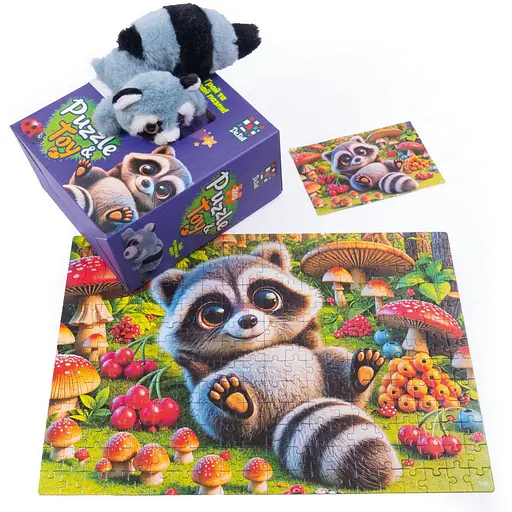 Пазли De.tail. Єнотик 260 деталей (DT200-09) - фото 2