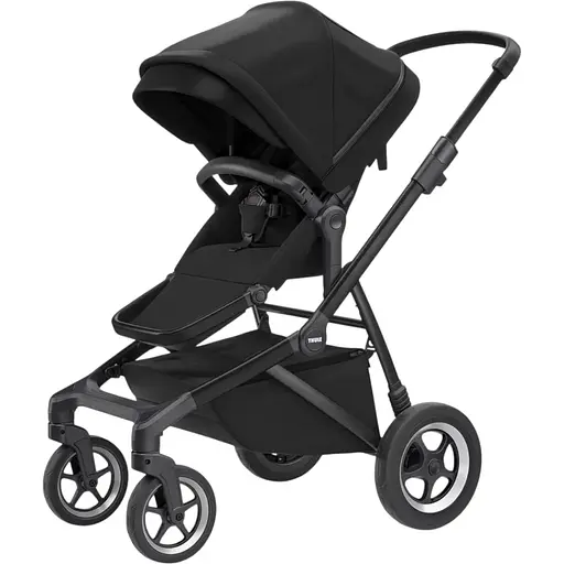 Детская коляска Thule Sleek Black on Black (TH 11000017) - фото 1