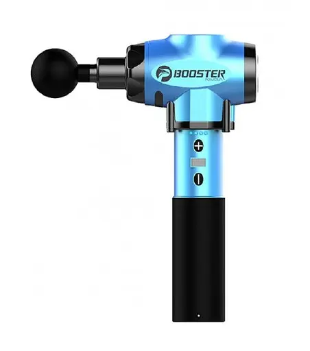 Перкуссионный мышечный ударный массажер Booster Е триггерных точек Синий