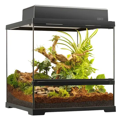 Террариум ExoTerra для экзотических животных Pro Terrarium стеклянный 45x45x45 см - фото 4