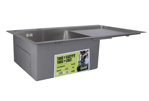 Кухонная мойка Lidz Handmade 3.0/1.0 мм H7849R LDH7849BRUR45591 - фото 2