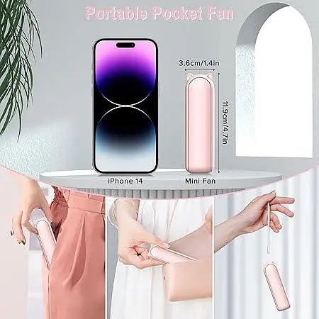 Портативный карманный вентилятор ANYOUI - фото 2