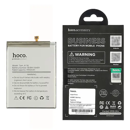 Акумулятор Hoco EB-BA136ABY для Samsung A136 A13 (5G)/M135 M13 - фото 2