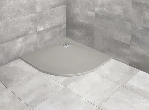 Душовий піддон Radaway Kyntos A 90x90 цемент HKA9090-74 - фото 1