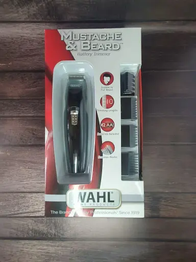 Тример для бороди та вусів Wahl 5606 Mustache & Beard (на батарейках) - фото 5